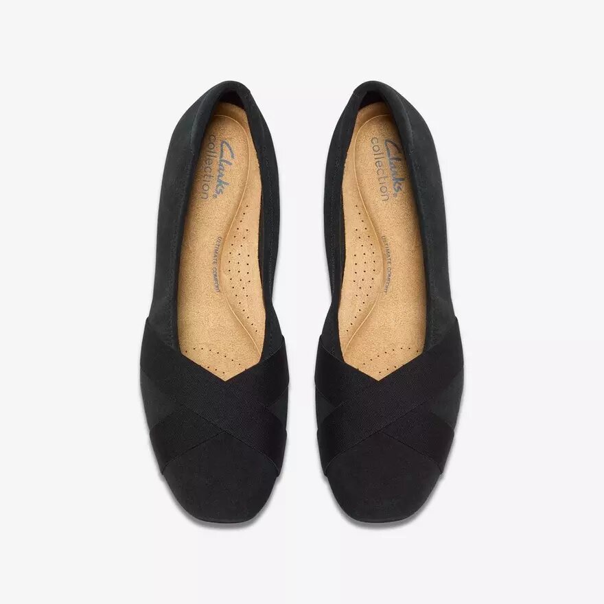 Jazmynn Gem – svarta slip-ons i mocka för damer Jazmynn Gem – svarta slip-ons i mocka för damer