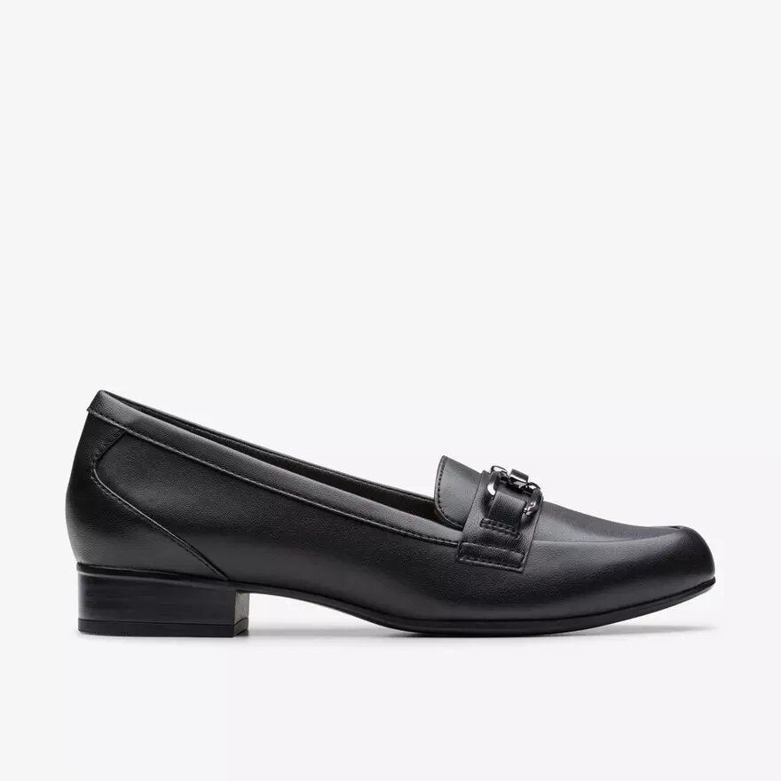 Juliet Echo – svarta läderloafers för dam Juliet Echo – svarta läderloafers för dam