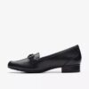 Juliet Echo – svarta läderloafers för dam Juliet Echo – svarta läderloafers för dam