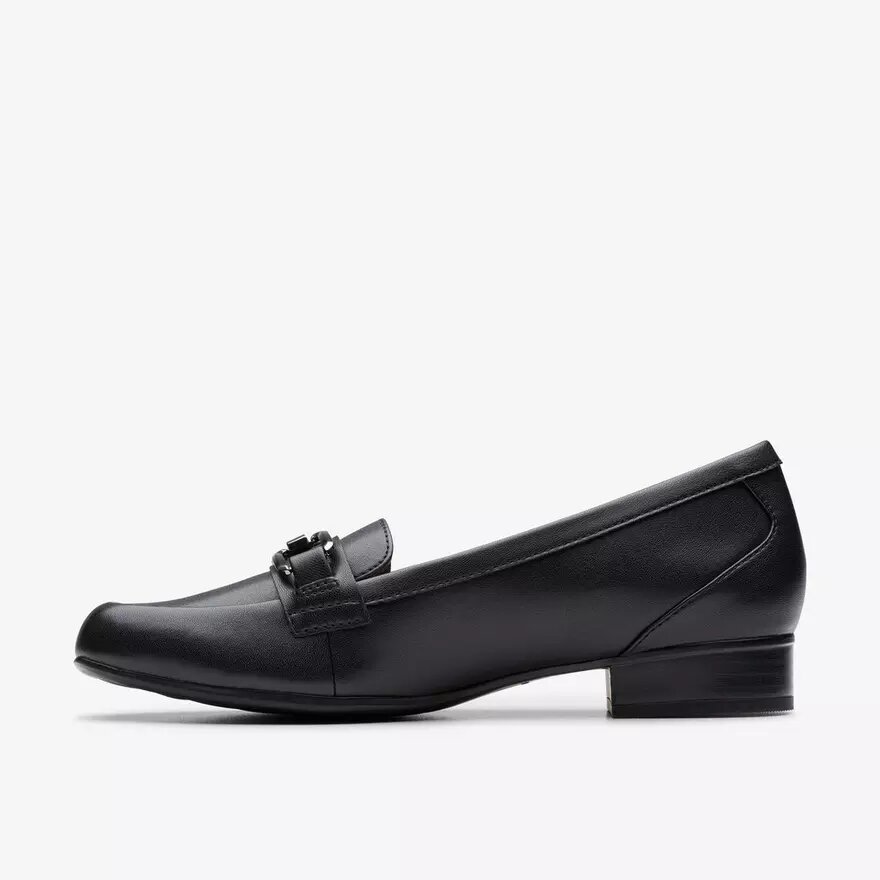 Juliet Echo – svarta läderloafers för dam Juliet Echo – svarta läderloafers för dam
