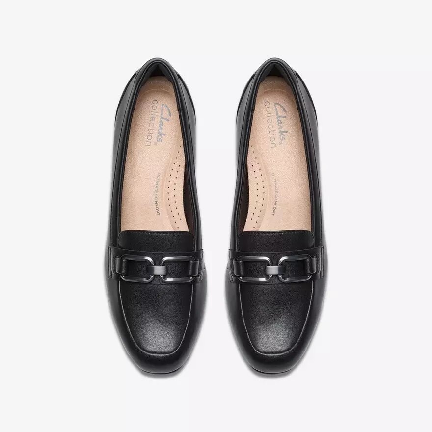 Juliet Echo – svarta läderloafers för dam Juliet Echo – svarta läderloafers för dam