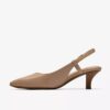 Kepley Lane-pumps i beige läder för dam