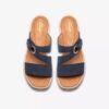 Kidiki Cove Navy Nubuck-kilklackar för dam