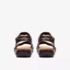 Kitly Ave-platta sandaler i bronsfärgat läder för damer Kitly Ave-platta sandaler i bronsfärgat läder för damer