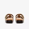 Kitly Pearl – platta sandaler i champagnefärgat läder för damer Kitly Pearl – platta sandaler i champagnefärgat läder för damer