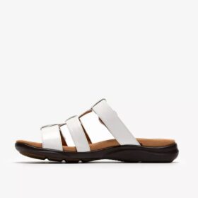 Kitly Pearl – platta sandaler i lackläder för damer