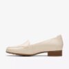 Krystine Lily – Loafers i krämfärgat läder för damer Krystine Lily – Loafers i krämfärgat läder för damer