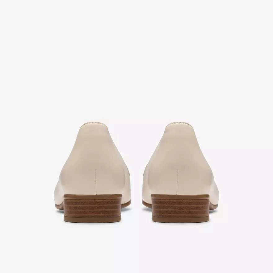 Krystine Lily – Loafers i krämfärgat läder för damer Krystine Lily – Loafers i krämfärgat läder för damer