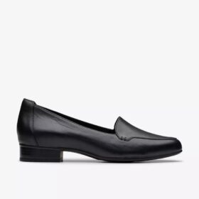 Krystine Lily – svarta Slip-ons i läder för damer