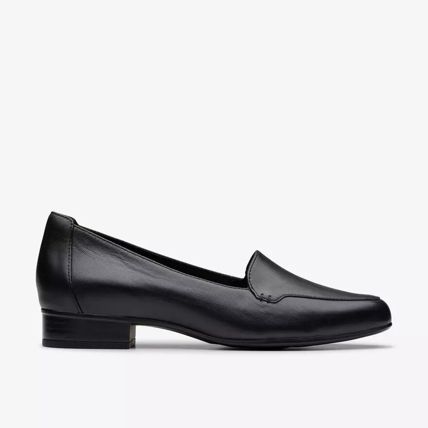 Krystine Lily – svarta Slip-ons i läder för damer Krystine Lily – svarta Slip-ons i läder för damer
