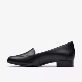 Krystine Lily – svarta Slip-ons i läder för damer