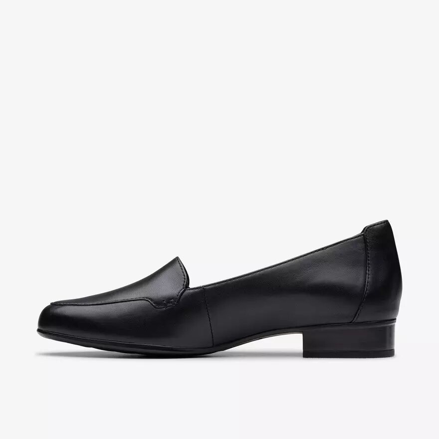 Krystine Lily – svarta Slip-ons i läder för damer Krystine Lily – svarta Slip-ons i läder för damer
