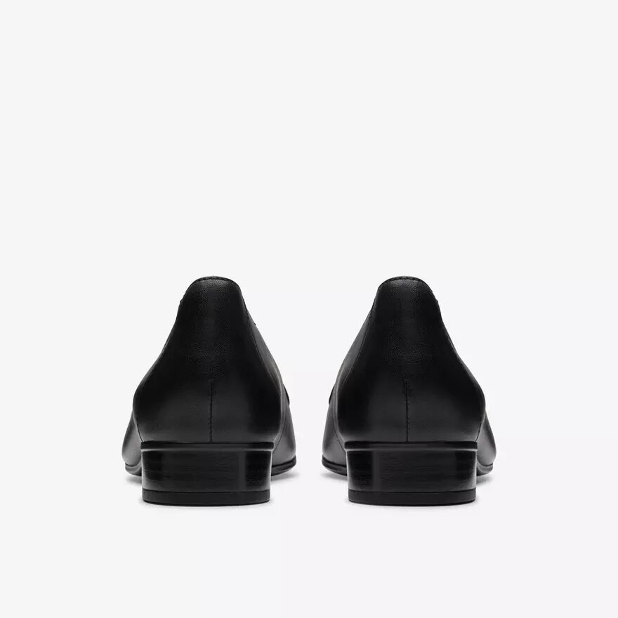 Krystine Lily – svarta Slip-ons i läder för damer Krystine Lily – svarta Slip-ons i läder för damer