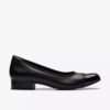 Krystine May – svarta Slip-ons i läder för damer Krystine May – svarta Slip-ons i läder för damer