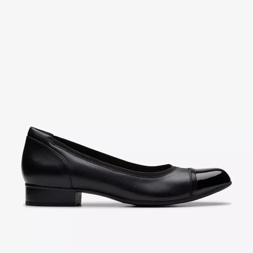 Krystine May – svarta Slip-ons i läder för damer Krystine May – svarta Slip-ons i läder för damer