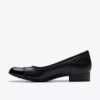 Krystine May – svarta Slip-ons i läder för damer Krystine May – svarta Slip-ons i läder för damer