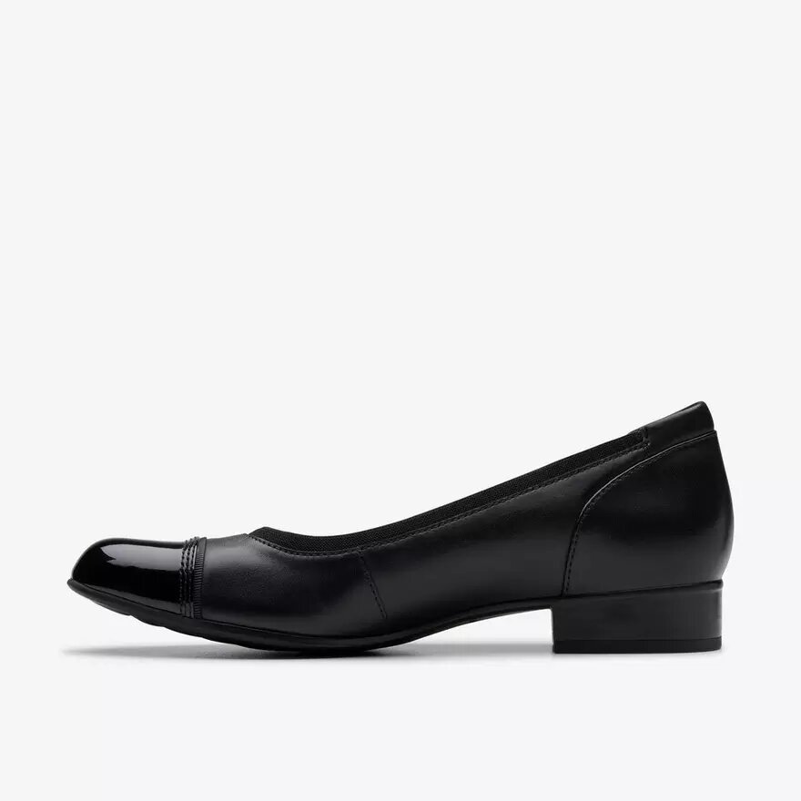 Krystine May – svarta Slip-ons i läder för damer Krystine May – svarta Slip-ons i läder för damer