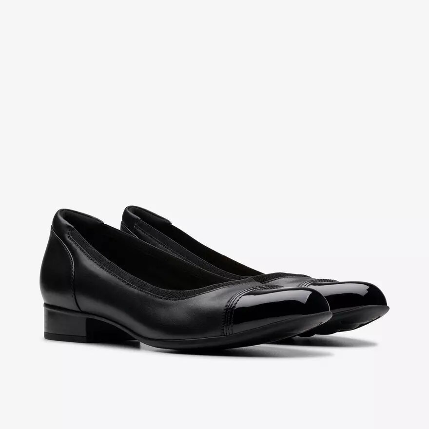 Krystine May – svarta Slip-ons i läder för damer Krystine May – svarta Slip-ons i läder för damer