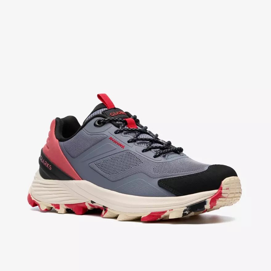 Laila Trail2-sneakers för dam i blå färgkombination Laila Trail2-sneakers för dam i blå färgkombination