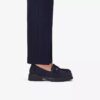 Lauryl Step-loafers i marinblått mocka för dam Lauryl Step-loafers i marinblått mocka för dam