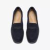 Lauryl Step-loafers i marinblått mocka för dam Lauryl Step-loafers i marinblått mocka för dam