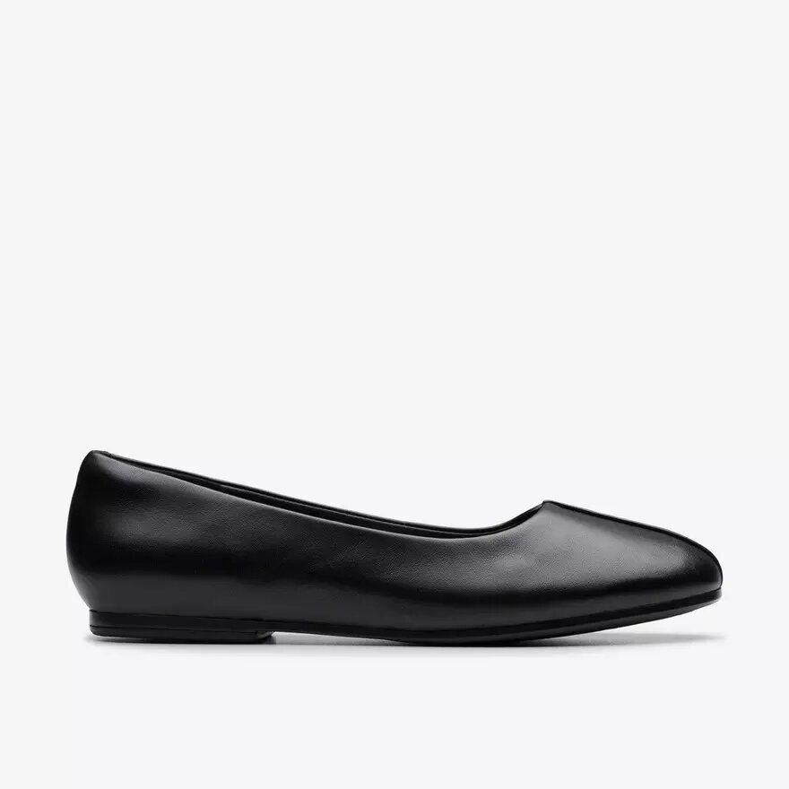 Livia Lily svarta läderpumps för damer, USA Livia Lily svarta läderpumps för damer, USA