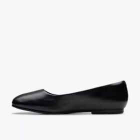 Livia Lily svarta läderpumps för damer, USA