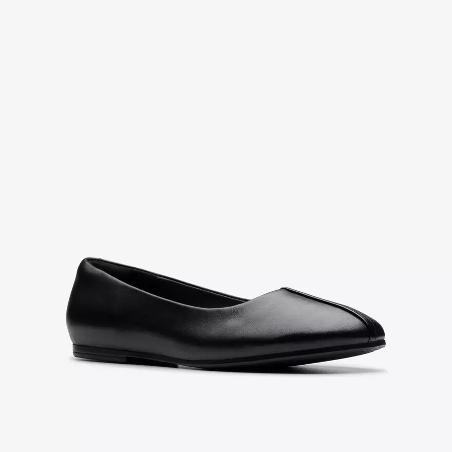 Livia Lily svarta läderpumps för damer, USA Livia Lily svarta läderpumps för damer, USA