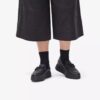 Loriini Izzy svarta läders Loafers för damer Loriini Izzy svarta läders Loafers för damer