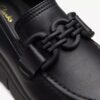 Loriini Izzy svarta läders Loafers för damer Loriini Izzy svarta läders Loafers för damer