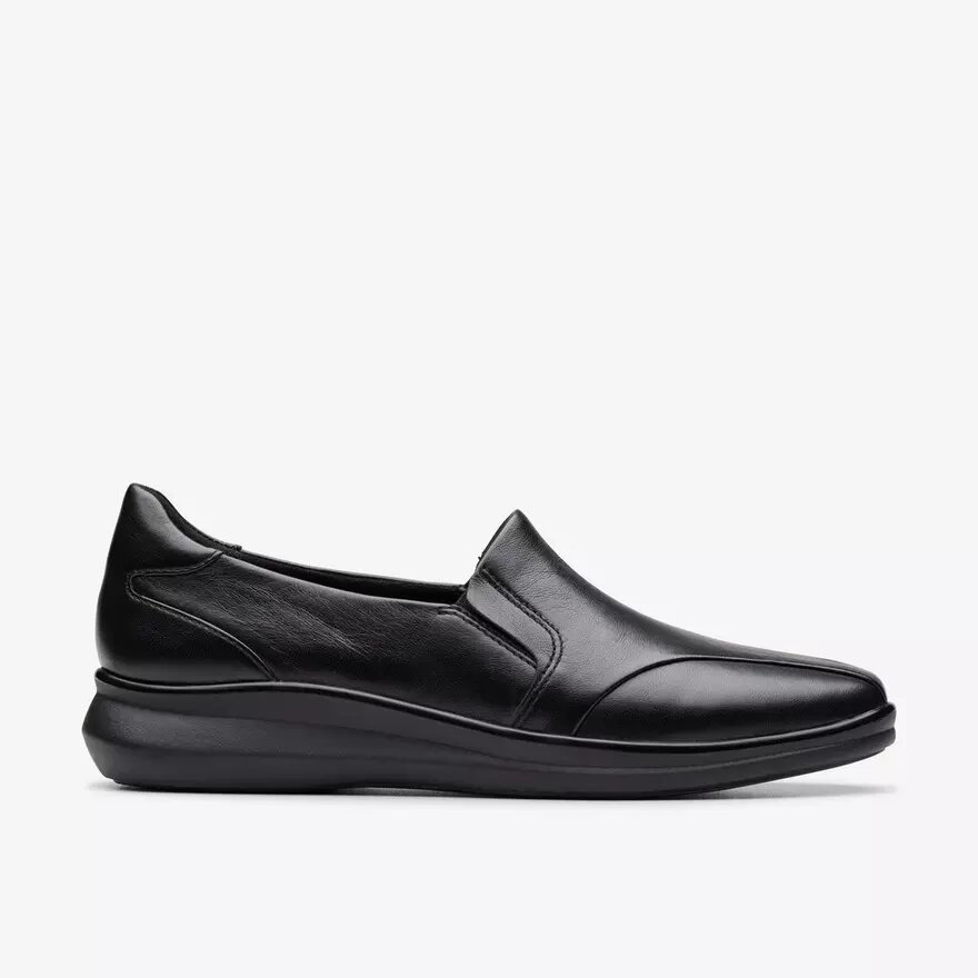 Lynell Edge Loafers i svart läder för dam Lynell Edge Loafers i svart läder för dam