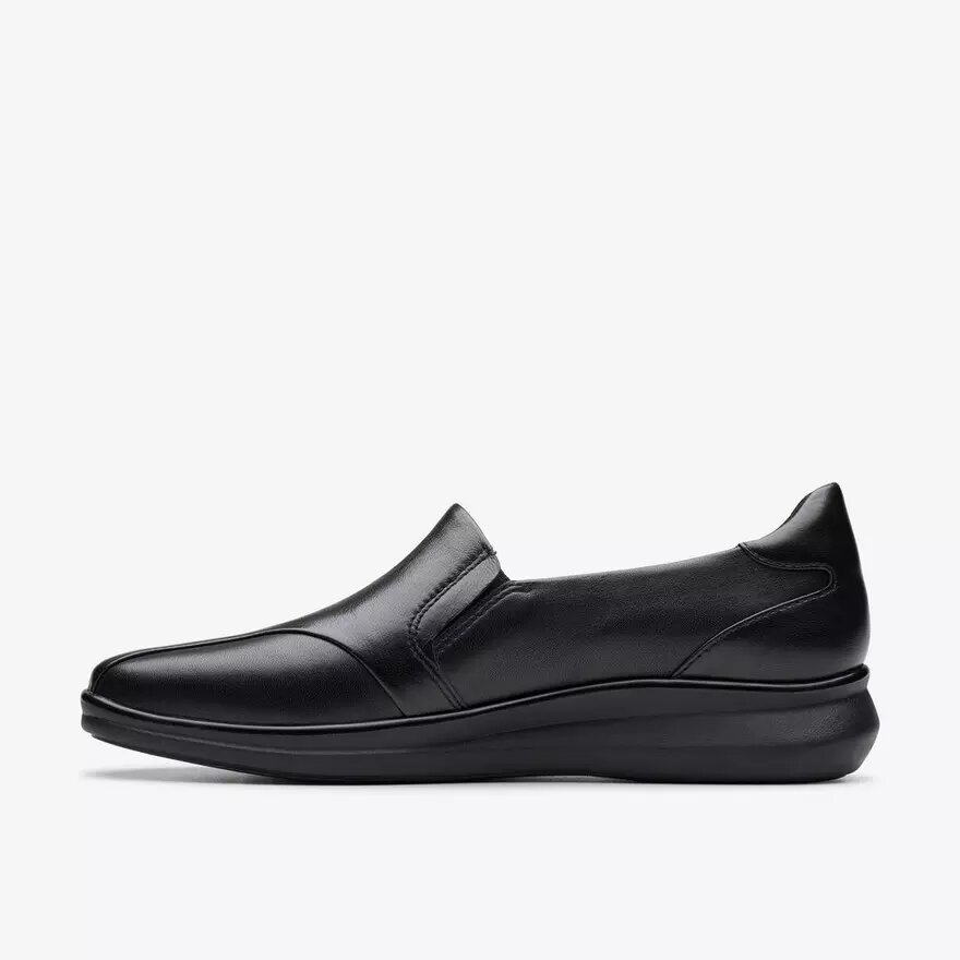 Lynell Edge Loafers i svart läder för dam Lynell Edge Loafers i svart läder för dam