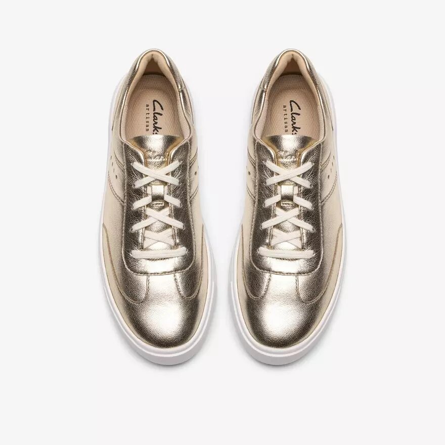 Makea Court Soft Gold-sneakers för dam Makea Court Soft Gold-sneakers för dam