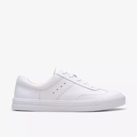 Makea Court vita lädersneakers för dam