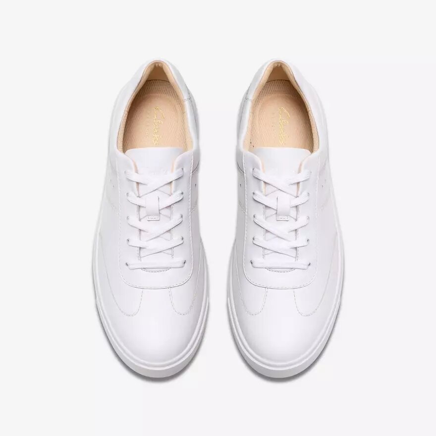 Makea Court vita lädersneakers för dam Makea Court vita lädersneakers för dam