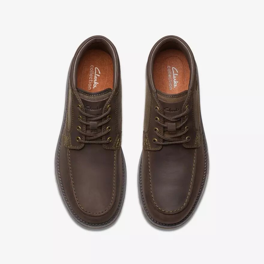 Maplewalk Moc bruna ankelchukka boots för herr Maplewalk Moc bruna ankelchukka boots för herr