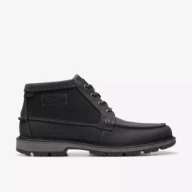 Maplewalk Moc svarta ankelboots för herr
