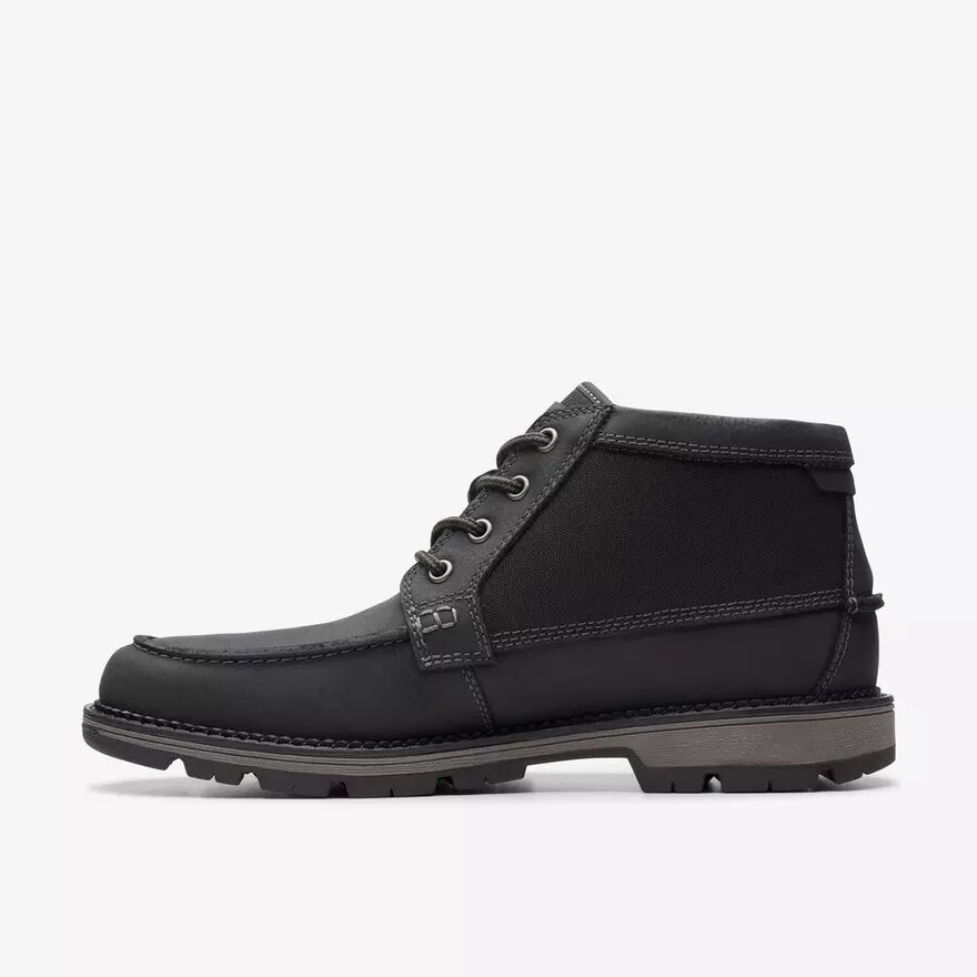 Maplewalk Moc svarta ankelboots för herr Maplewalk Moc svarta ankelboots för herr