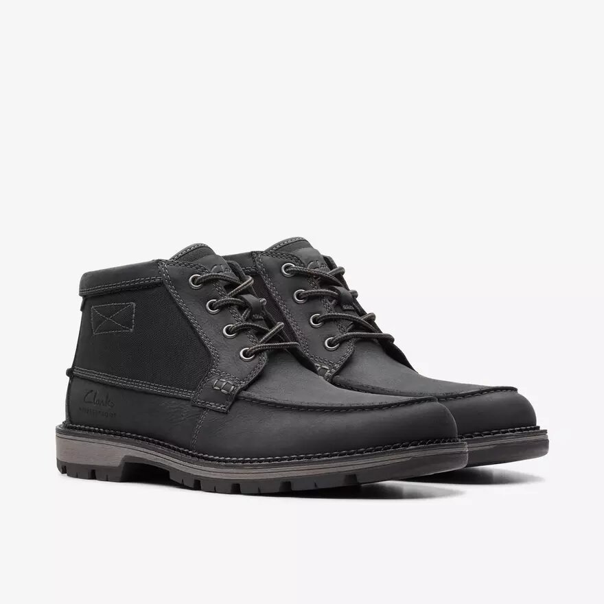 Maplewalk Moc svarta ankelboots för herr Maplewalk Moc svarta ankelboots för herr