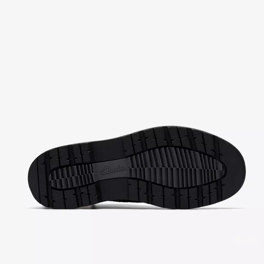 Maplewalk Rise svarta läderankelboots för herr Maplewalk Rise svarta läderankelboots för herr