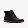 Maplewalk Rise svarta läderankelboots för herr Maplewalk Rise svarta läderankelboots för herr