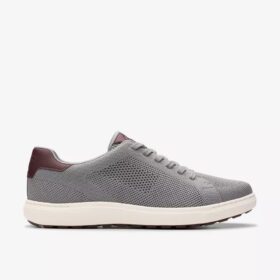 Mapstone Lace grå stickade Sneakers för herr