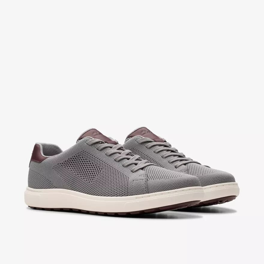 Mapstone Lace grå stickade Sneakers för herr Mapstone Lace grå stickade Sneakers för herr