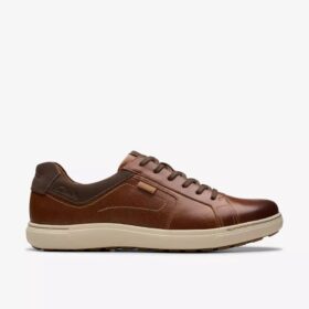 Mapstone Lace i brunt läder för herr Sneakers