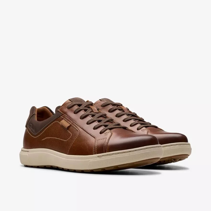 Mapstone Lace i brunt läder för herr Sneakers Mapstone Lace i brunt läder för herr Sneakers