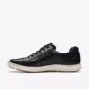 Mapstone Lace – svarta lädersneakers för herr Mapstone Lace – svarta lädersneakers för herr