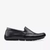 Markman Plain svarta läderloafers för herrar Markman Plain svarta läderloafers för herrar