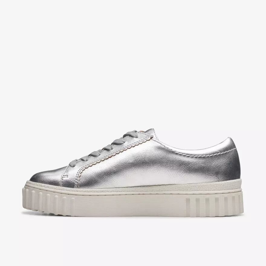 Mayhill Walk Silver Metallic-sneakers för damer, USA Mayhill Walk Silver Metallic-sneakers för damer, USA