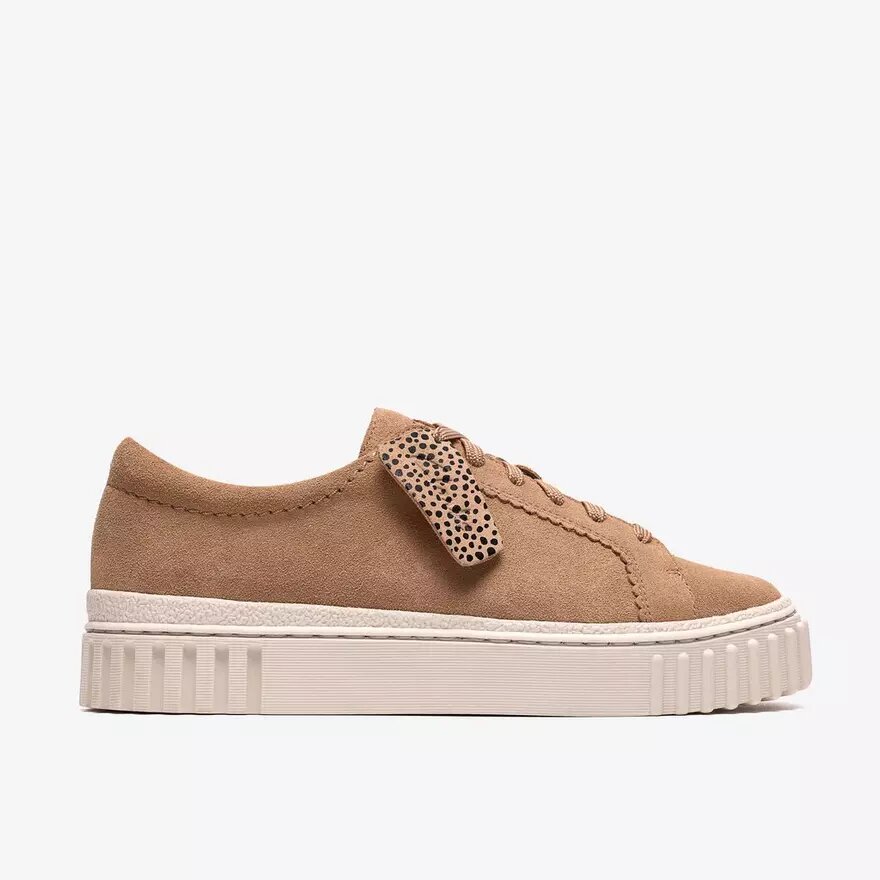 Mayhill Walk-sneakers för dam i beige mocka Mayhill Walk-sneakers för dam i beige mocka