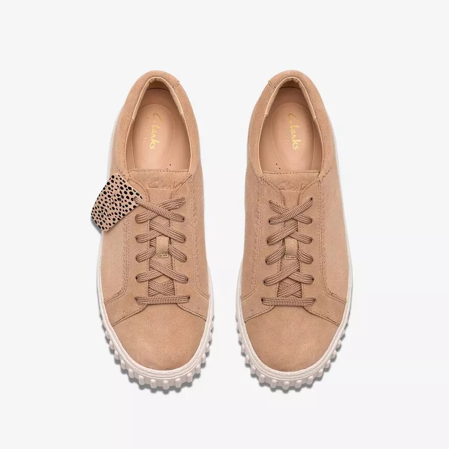 Mayhill Walk-sneakers för dam i beige mocka Mayhill Walk-sneakers för dam i beige mocka